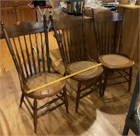 Wooden Chairs With Cane Seats 3