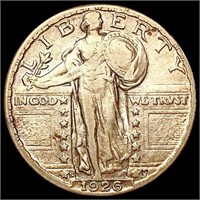 1926-S Standing Liberty Quarter NEARLY