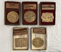 5- John Deere Calendar Medallions