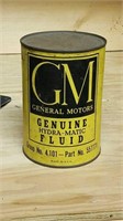 Vintage GM sealed hydra-matic fluid one quart.