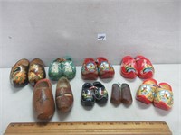 AWESOME COLLECTION OF COLORFUL WOODEN SHOES