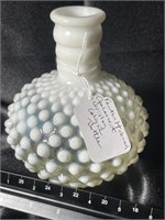 Fenton Opalescent Moonstone Vase