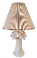 Gorgeous Palm Tree Plaster Table Lamp