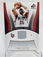 2006-07 SP Game Used Vince Carter Authentic Fabric