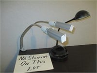 3pc - LED Clamp Work Lights & Gooseneck Desk Lamp