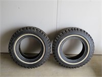 E78-14 BIAS PLY TIRES (2) - LOOKS LIKE NEVER USED