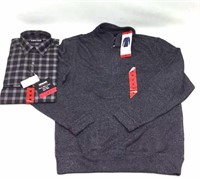 Men’s Medium Jacket & Dress Shirt