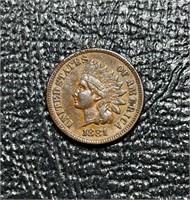1881 US Indian Cent AU