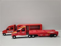 Coca-Cola Semi Trucks with Trailers