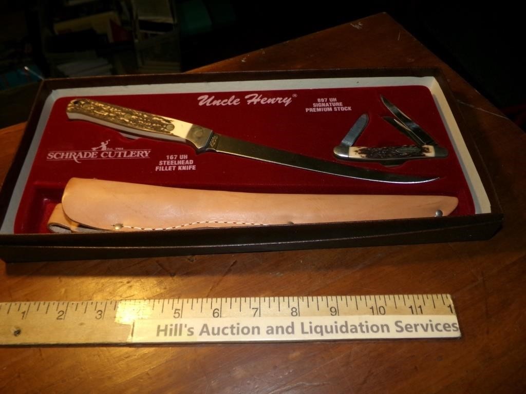 Uncle Henry Knife Set w/ Box