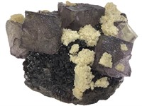 Lg Barite, Fluorite & Sphalerite Specimen