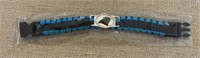 Carolina Panthers Parachute Chord Bracelet NEW