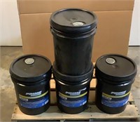 (4) 5 Gallon Buckets Of Prime Guard Hydraulic Oil