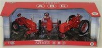 Ertl Farmall A - B - C Tractor Set, 1/16, NIB