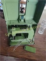 Elna sewing machine with case, W55 Switzerland