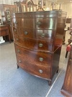 Mahogany tall Chest of drawers