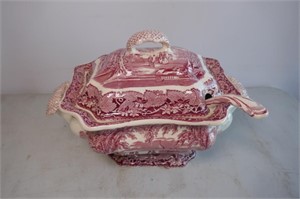 Mason Soup Tureen With Ladel