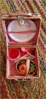 Children's play picnic set, jacks, yo-yo