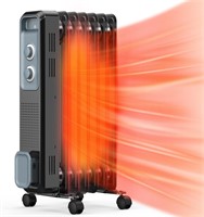 COWSAR Oil Filled Radiator Heater  1200W Portable