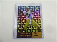 Tom Brady Michigan College Card (Unbranded)