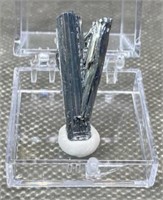 Natural rare Stibnite mineral - 13mm x 32mm