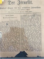 Austrian newspaper 1887