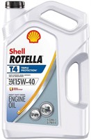 2-Shell Rotella 1 Pc of 15W40 Motor Oil (Gallon)