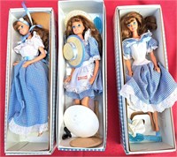 3 LITTLE DEBBIE BARBIE DOLLS IN BOXES