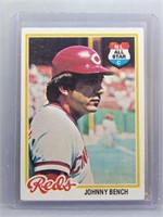 Johnny Bench 1978 Topps