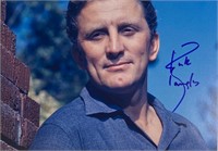 Autograph  Kirk Douglas Photo