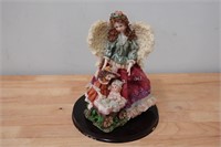 Mother Angel and Daughters Figurine