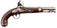 U.S. Waters Model 1836 Flintlock Pistol