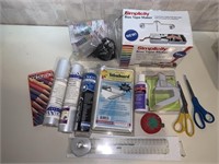 Bias Tape Maker, Scissors, & More N