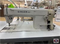 SEW MACH MAQ COSER, Head, motor and table SINGER