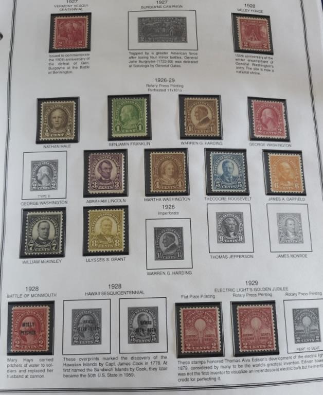 15 Stamps 1927-29