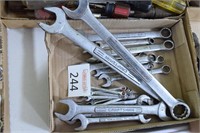 Box of Assorted Craftsman Wrenches