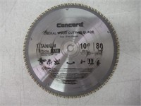 "Used" Concord Blades WCB1000T080HP 10-Inch 80