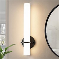 KAISITE LED Black Wall Sconce Set of 2