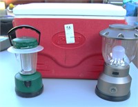 Ice Chest & Camping Lanterns