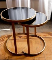 Modern Reflections Round Nesting Tables (2)