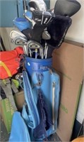 Golf Clubs And Bag