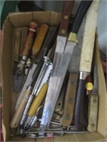 Box Flat of Utensils-Old Hickory Knives,Maid of