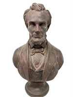 Antique Abraham Lincoln Chalkware bust
