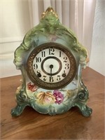 Antique German La Rambla - Royal Bonn china clock