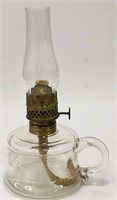 Glass Miniature Oil Lamp