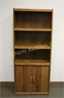 Shelf Unit w/ 3 Adjustable Shelves & 2 Doors