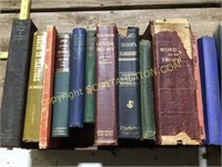 31 vintage books, novels, references,