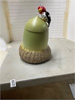 1960s Metlox Woodpecker on Acorn