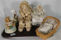 Christening Dolls And Musical Figurines