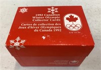 1992 Canadian Winter Olympic Collector Boxed Card